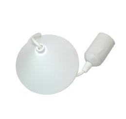 [E60110] PENDEL  D.180 MM 1000 ROSONE D70 NERO E27 MAX 60W EMIKO