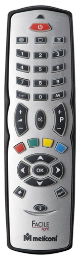 [FACILEL] 804000 TELECOMANDO UNIVERSALE GUMBODY LIGHT MELICONI