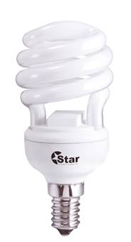 [GH120200] LAMPADA BASSO CONSUMO MICRO SPIRALE 12W 6500K CLASSE A E14 ROHS  STAR